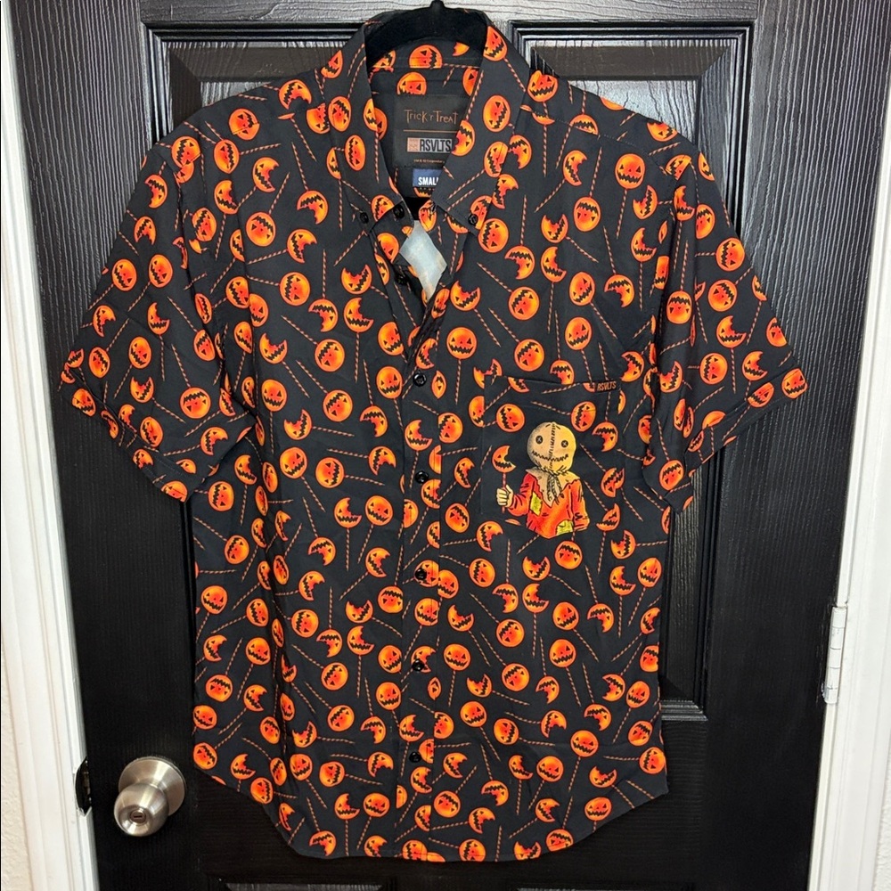 RSVLTS Trick r’ Treat Halloween Pumpkin Shirt